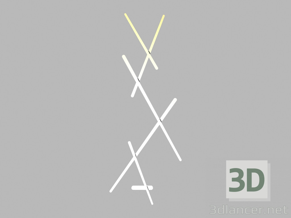 3d model Wall lamp 1700 (c) - preview