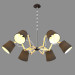 3d model Chandelier A5703LM-6BK - preview