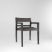 3d model Silla de comedor Benton - vista previa