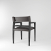 3d model Silla de comedor Benton - vista previa