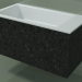 modèle 3D Lavabo suspendu (02R142102, Nero Assoluto M03, L 72, P 36, H 36 cm) - preview