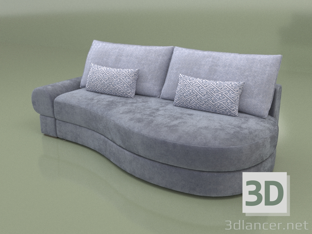 3d model Sofá Edmon - vista previa