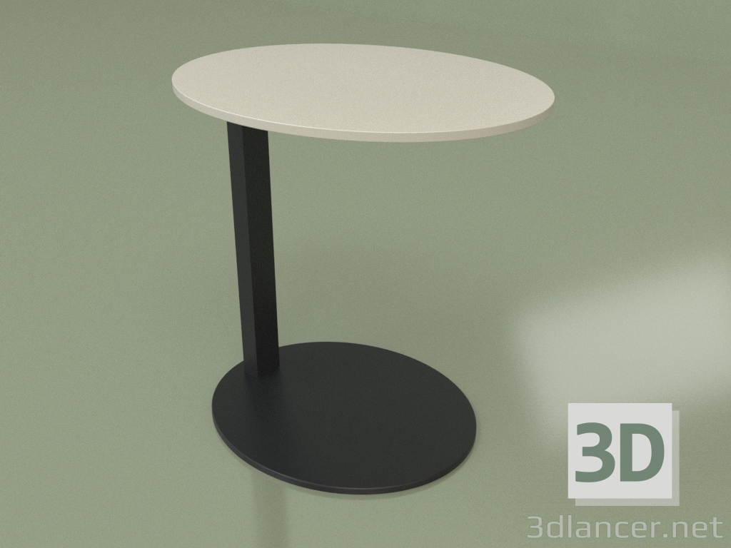 Modelo 3d Mesa lateral CN 260 (Cinza) - preview