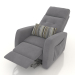 3d model Sillón reclinable Vegas (gris) - vista previa