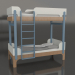 modello 3D Letto a castello TUNE Q (UZTQA1) - anteprima