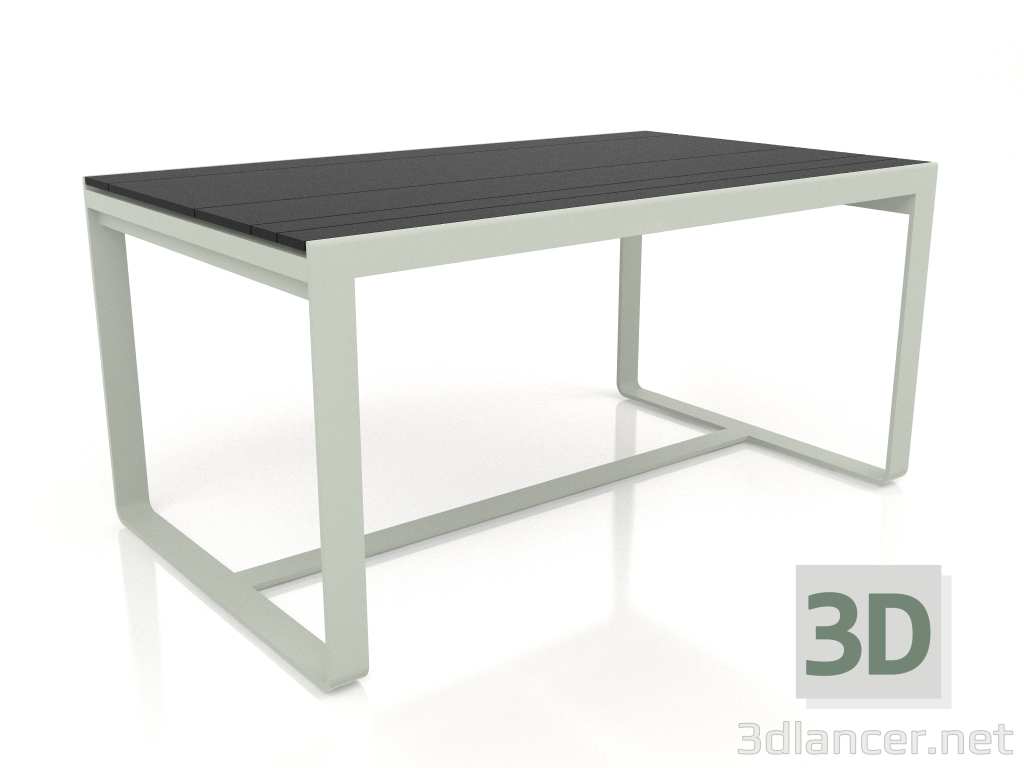 3d model Mesa de comedor 150 (DEKTON Domoos, gris cemento) - vista previa