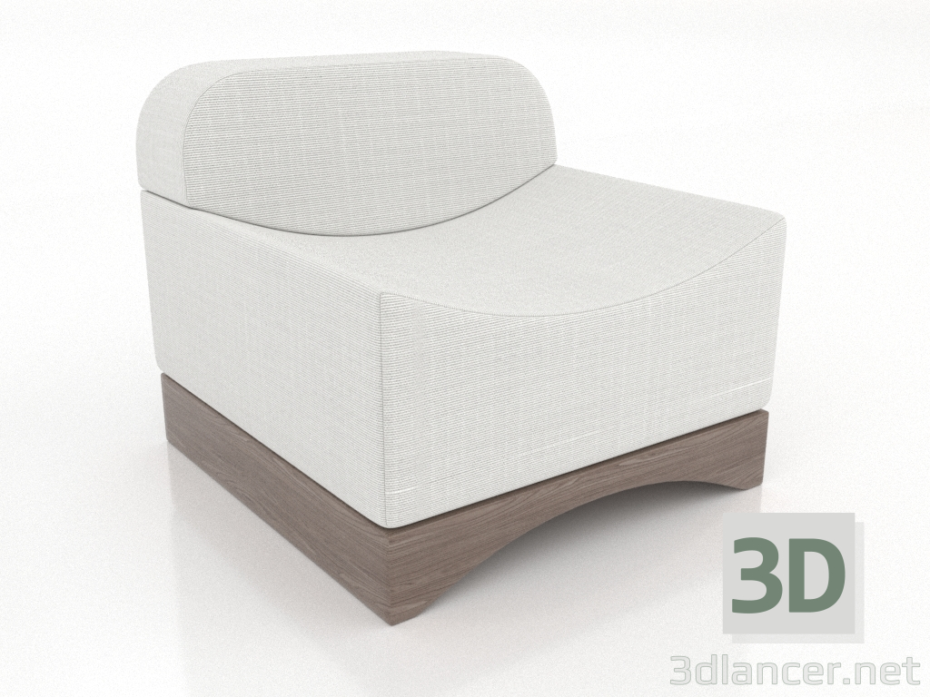 modèle 3D Fauteuil YAMKI - preview modèle 3D Fauteuil YAMKI - preview