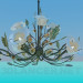 3d model Bouquet chandelier and wall brackets included - preview