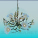 3d model Bouquet chandelier and wall brackets included - preview