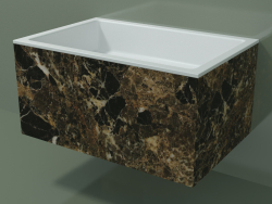 Duvara monte lavabo (02R142301, Emperador M06, L 72, P 48, H 36 cm)