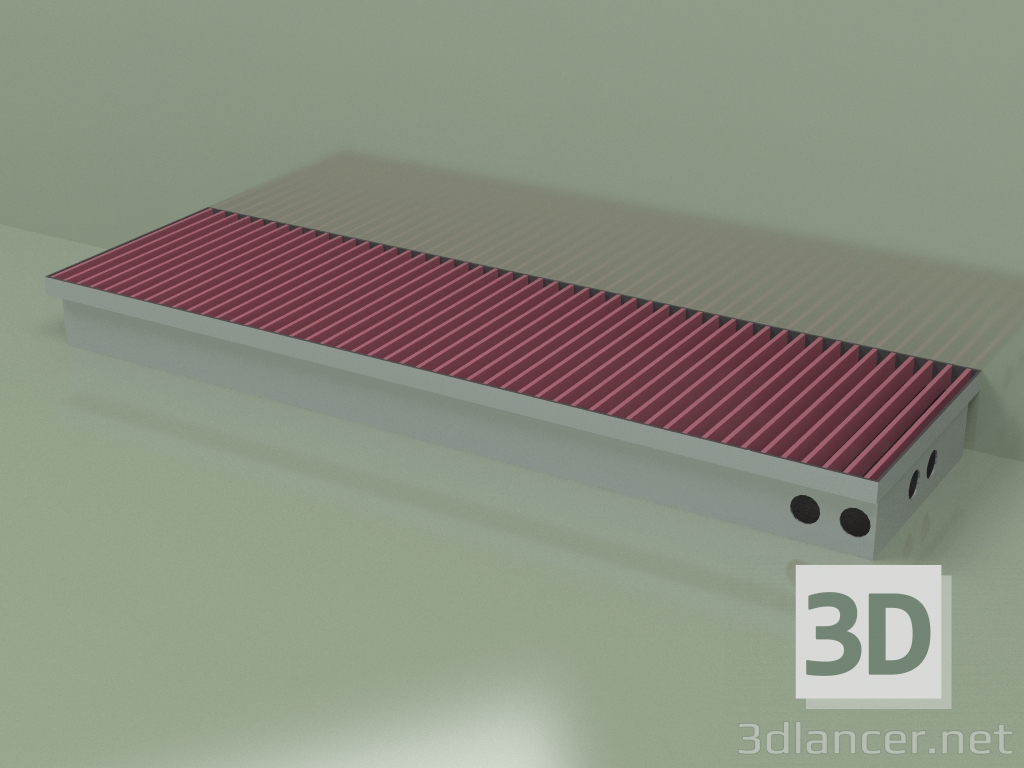 3d model Duct convector - Aquilo FMK (290x1000x90, RAL 4002) - preview