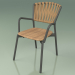 3d model Armchair 121 (Metal Smoke, Teak) - preview