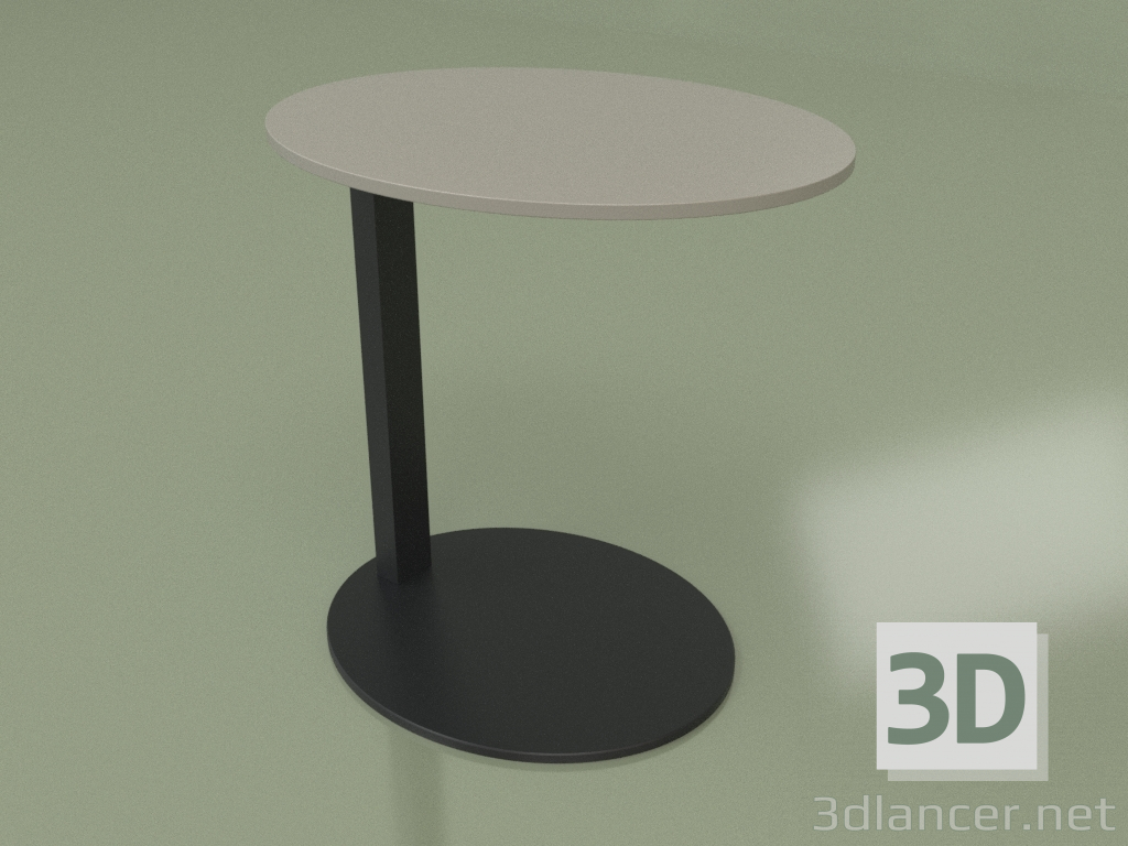 Modelo 3d Mesa lateral CN 260 (cinza) - preview