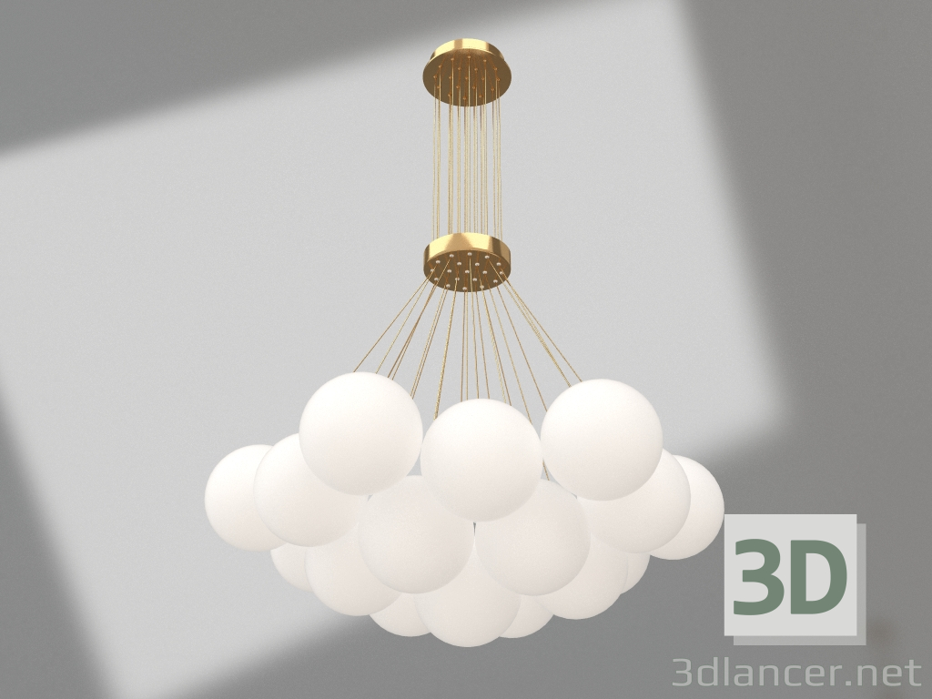 modèle 3D Suspension Aldi bronze (08475-19.20) - preview