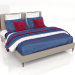 3d model Cama doble (BS103) - vista previa