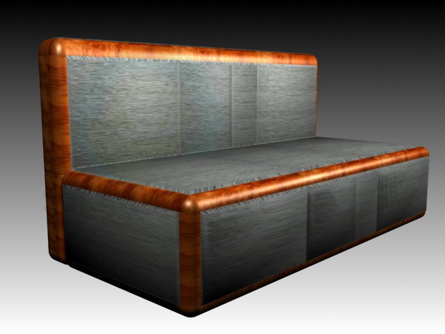 3D Modell Sofa - Vorschau