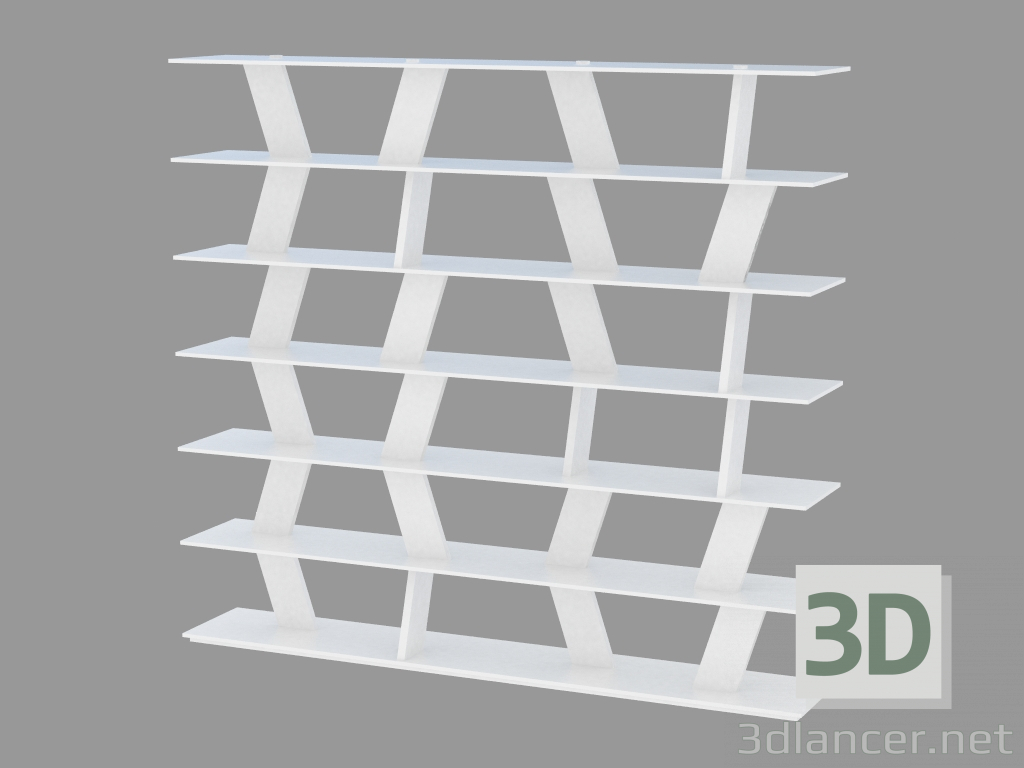 3D Modell Regale - Vorschau