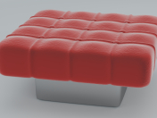 Pouf 3D ottomano