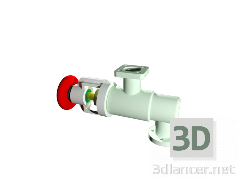 3d model Valve MCh62 - preview