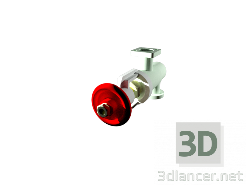 3d model Valve MCh62 - preview