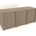 modello 3D Buffet MW 05 (1863x667x800, grigio legno) - anteprima