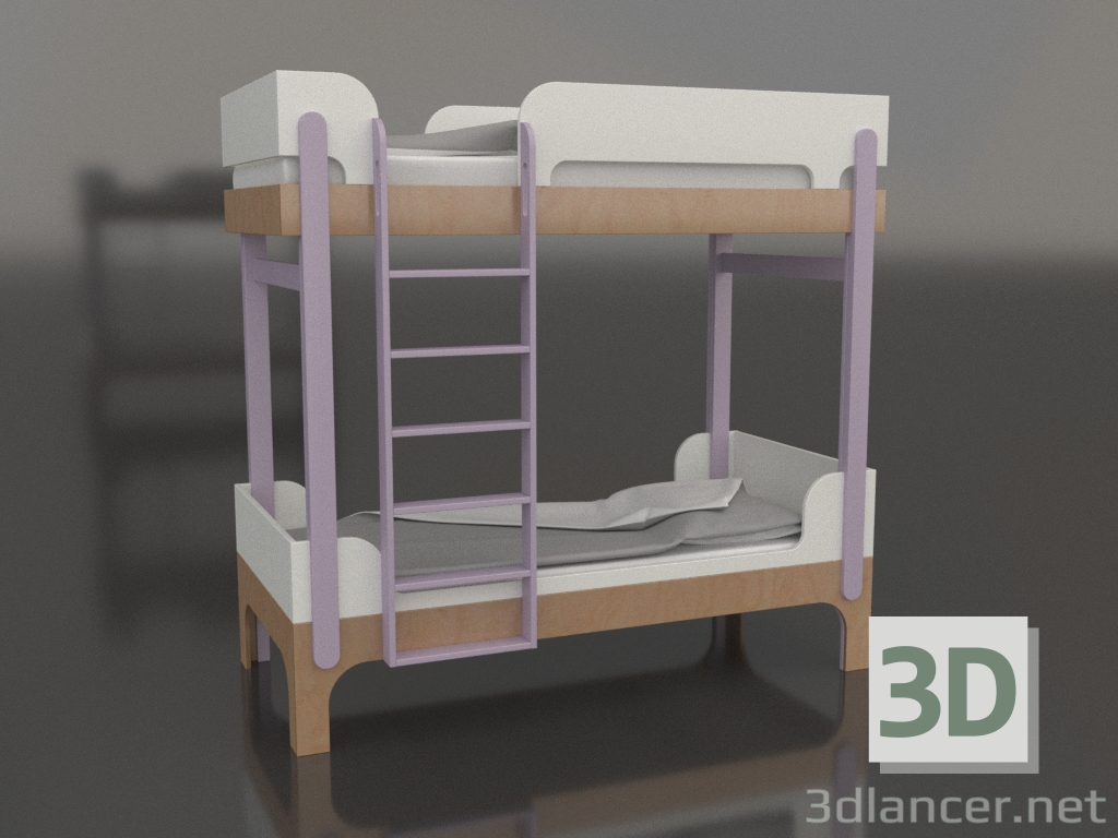 3d model Bunk bed TUNE Q (URTQA1) - preview