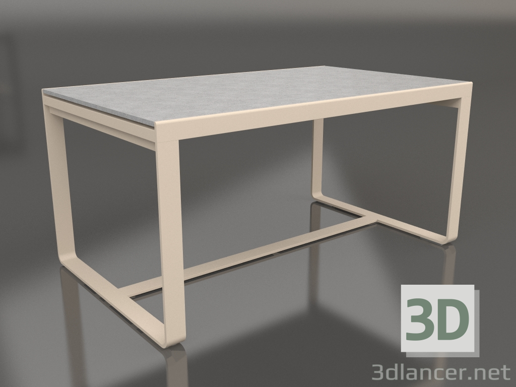 3d модель Стіл обідній 150 (DEKTON Kreta, Sand) – превью