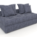 3d model Sofa module Corfu 1 - preview