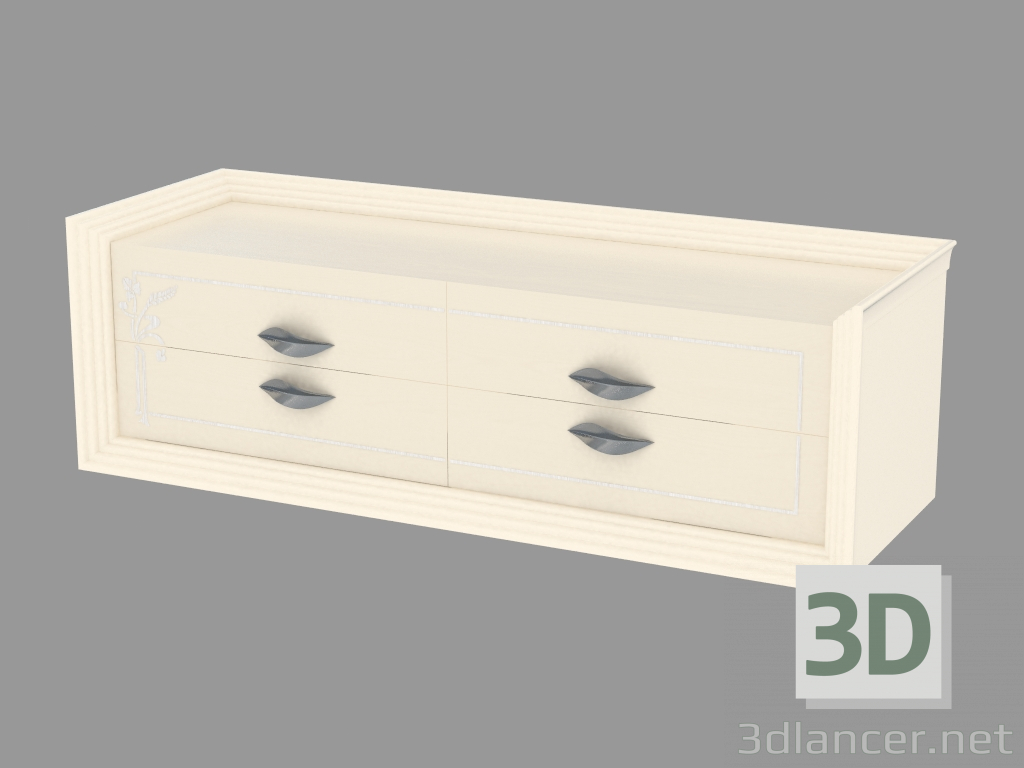 3d model pecho CSTODF - vista previa