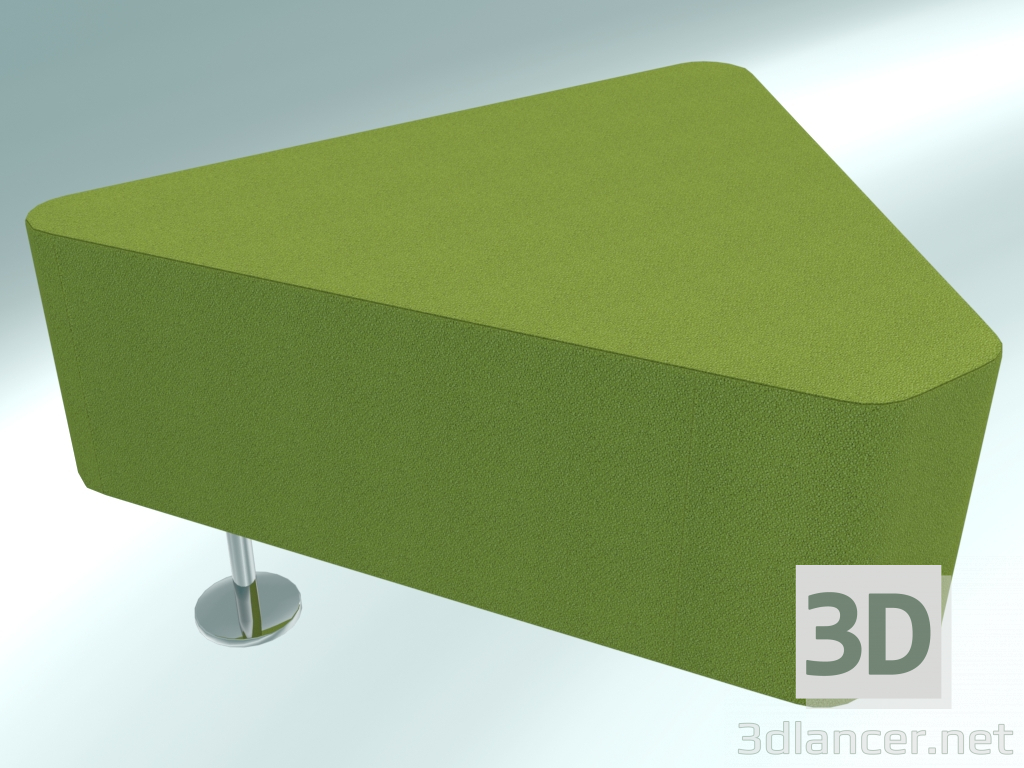 modello 3D Pouf - Connettore a 60 gradi (C2) - anteprima