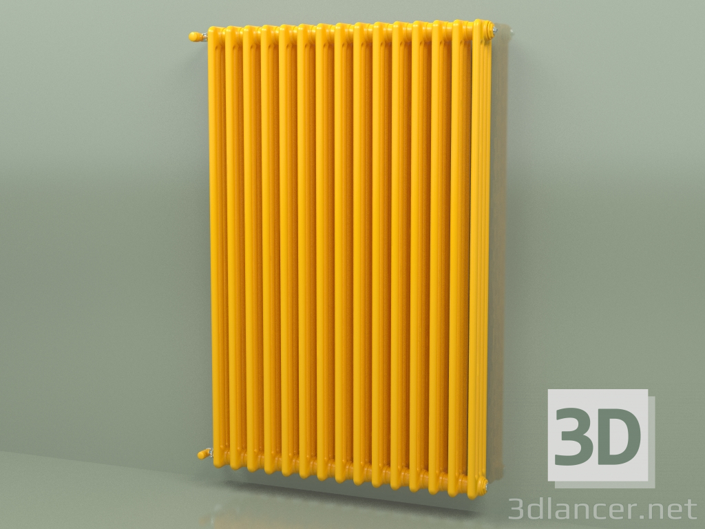 modello 3D Radiatore TESI CLEAN (H 1502 15EL, Giallo melone - RAL 1028) - anteprima