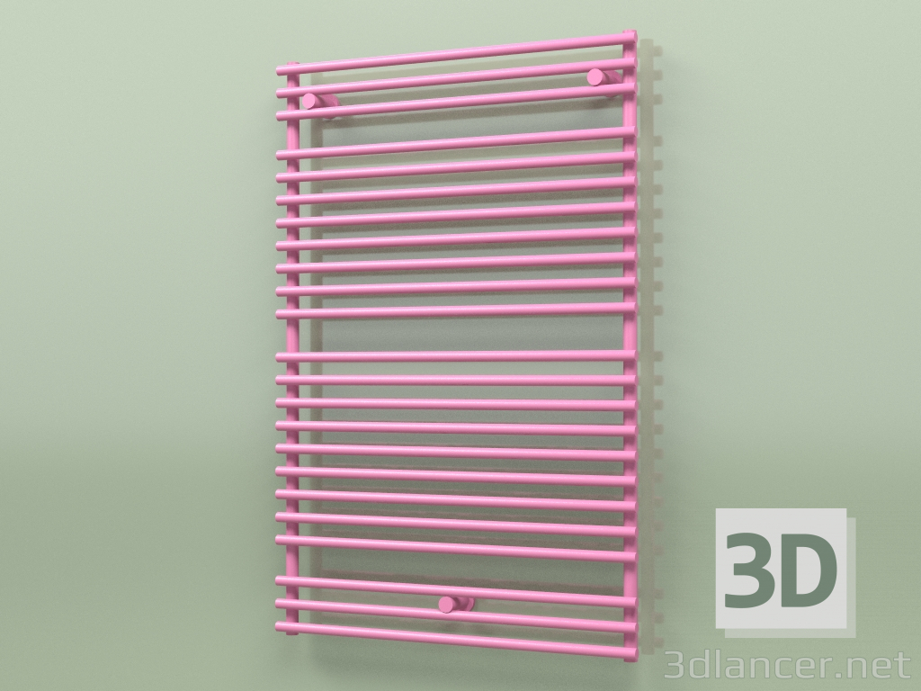 3d model Heated towel rail - Santorini (SAN 11 750 mm, RAL - 4003) - preview