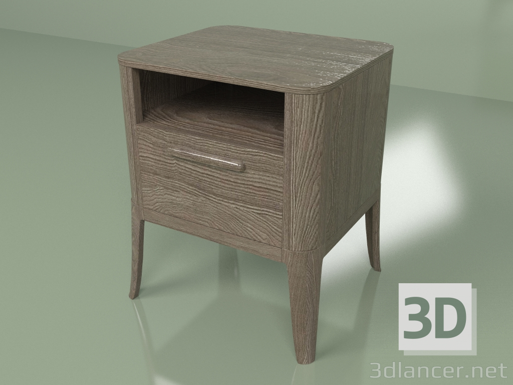 modello 3D Comodino Glare (scuro) - anteprima