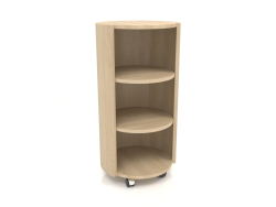 Rack on wheels TM 09 (D=503х981, wood white)