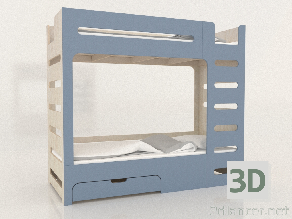 3d model Bunk bed MOVE ER (UAMER2) - preview