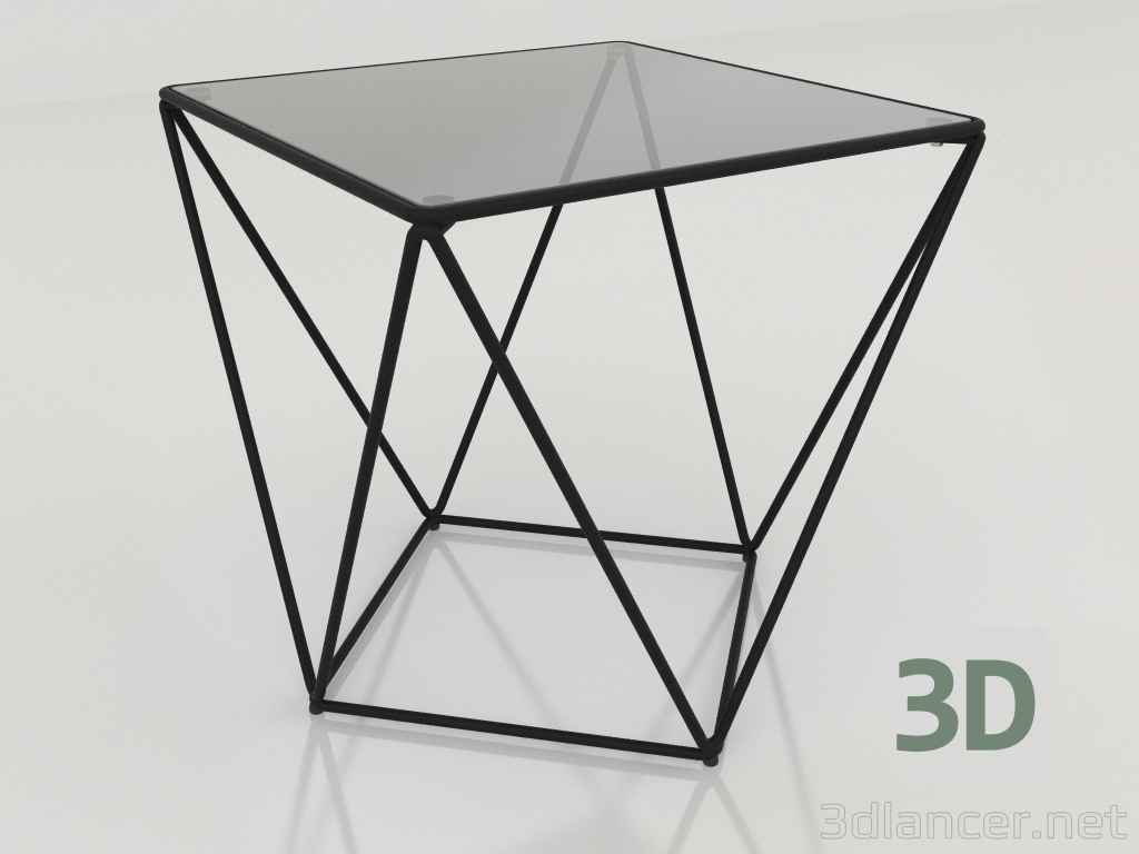 Modelo 3d Mesa de centro 50x50 - preview