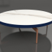 3d model Round coffee table Ø120 (Night blue, DEKTON Aura) - preview