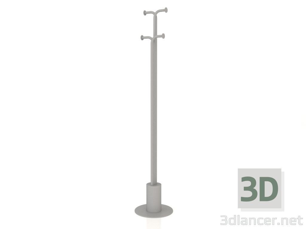 3d model Percha PIN (gris claro) - vista previa