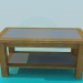 modello 3D tavolo - anteprima