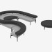 3d model Modular seating system - preview