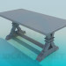 3d model kitchen table - preview