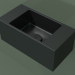 modello 3D Lavabo sospeso Lavamani (02UL21101, Deep Nocturne C38, L 40, P 20, H 16 cm) - anteprima