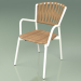 3d model Armchair 121 (Metal Milk, Teak) - preview