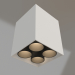 modello 3D Lampada SP-ORIENT-SURFACE-TC-S65x65-10W Day4000 (WH, 30 gradi, 230V) - anteprima