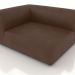 3d model Sofa module corner asymmetrical right (option 1) - preview