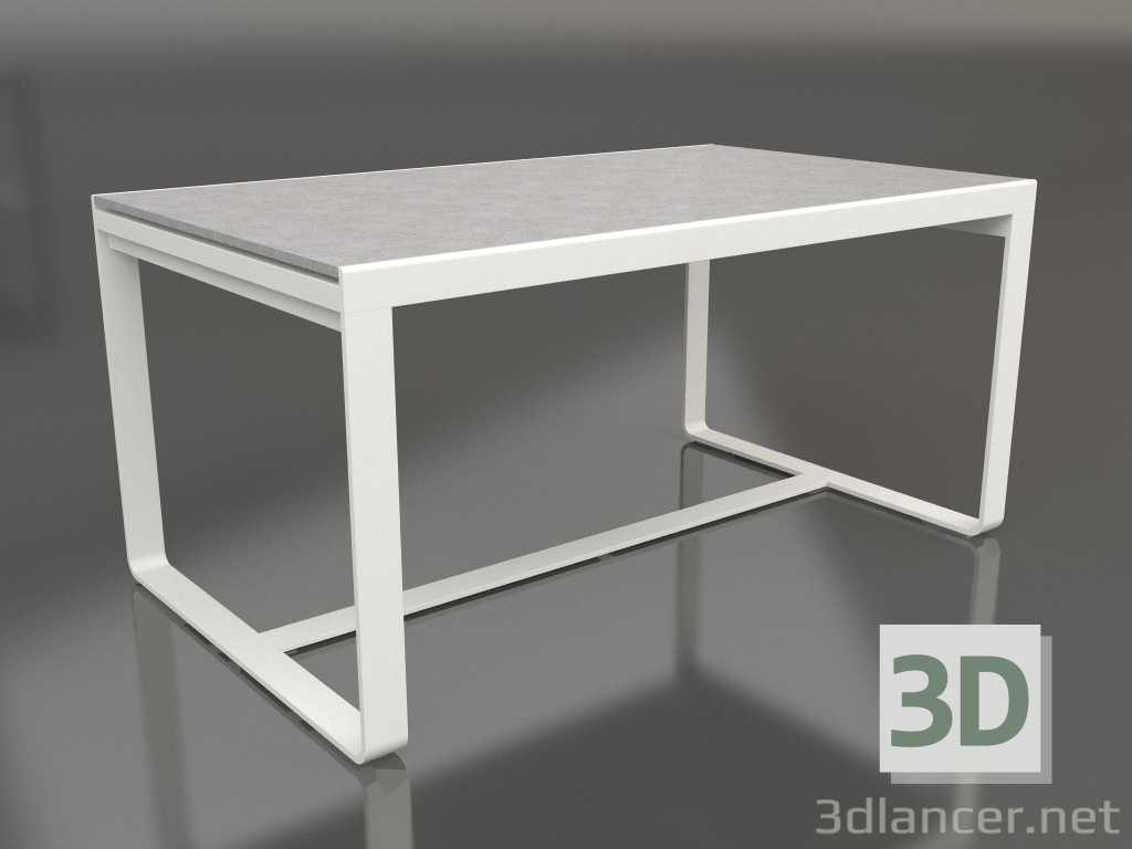 3D modeli Yemek masası 150 (DEKTON Kreta, Akik gri) - önizleme