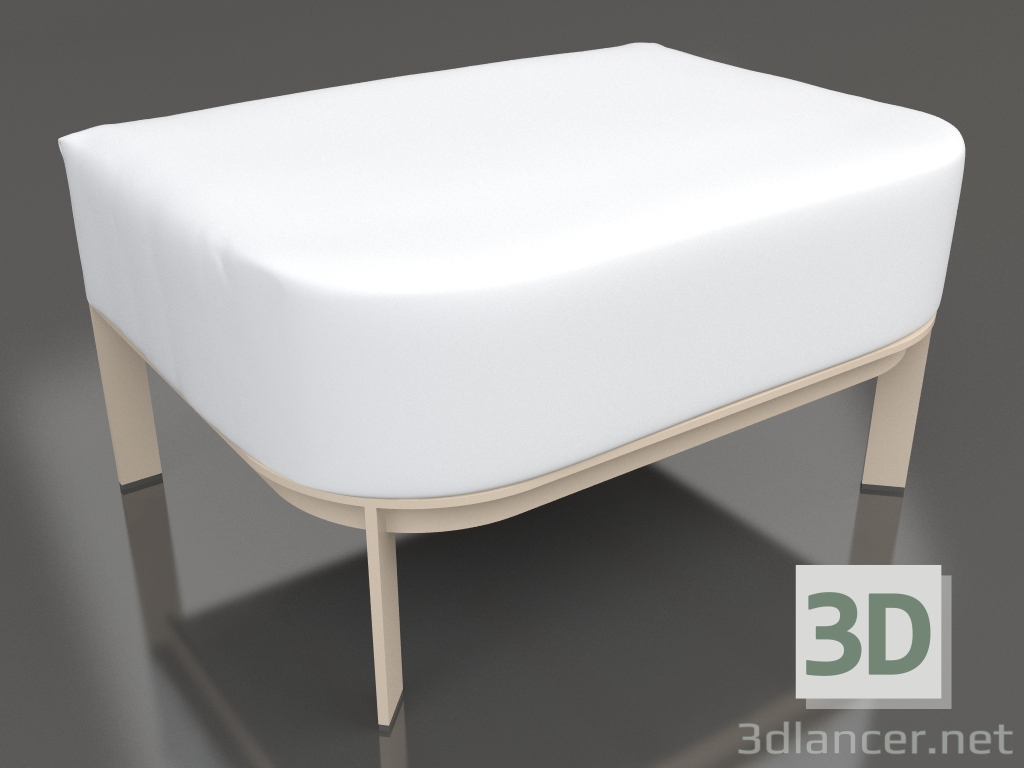 modèle 3D Pouf pour chaise (Sable) - preview