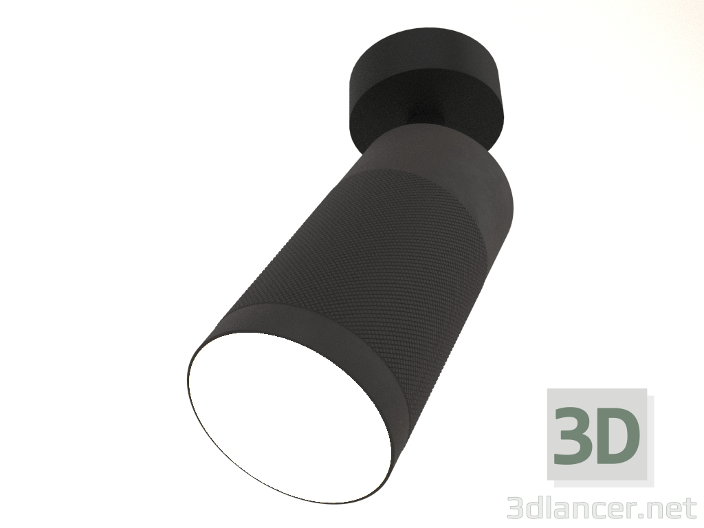 3d model Lámpara de techo Patrone Canopy (negro) - vista previa