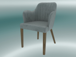 Demi-chaise Jenny (gris)