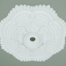 3D Modell Rosette mit Ornament RW037 - Vorschau